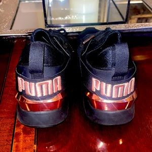 Rosegold and Black Sneakers